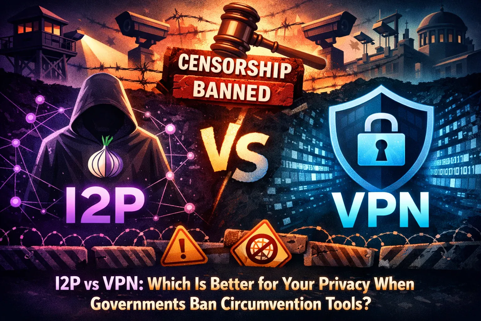 I2P vs VPN: Which Is Better for Your Privacy When Governments Ban Circumvention Tools?
